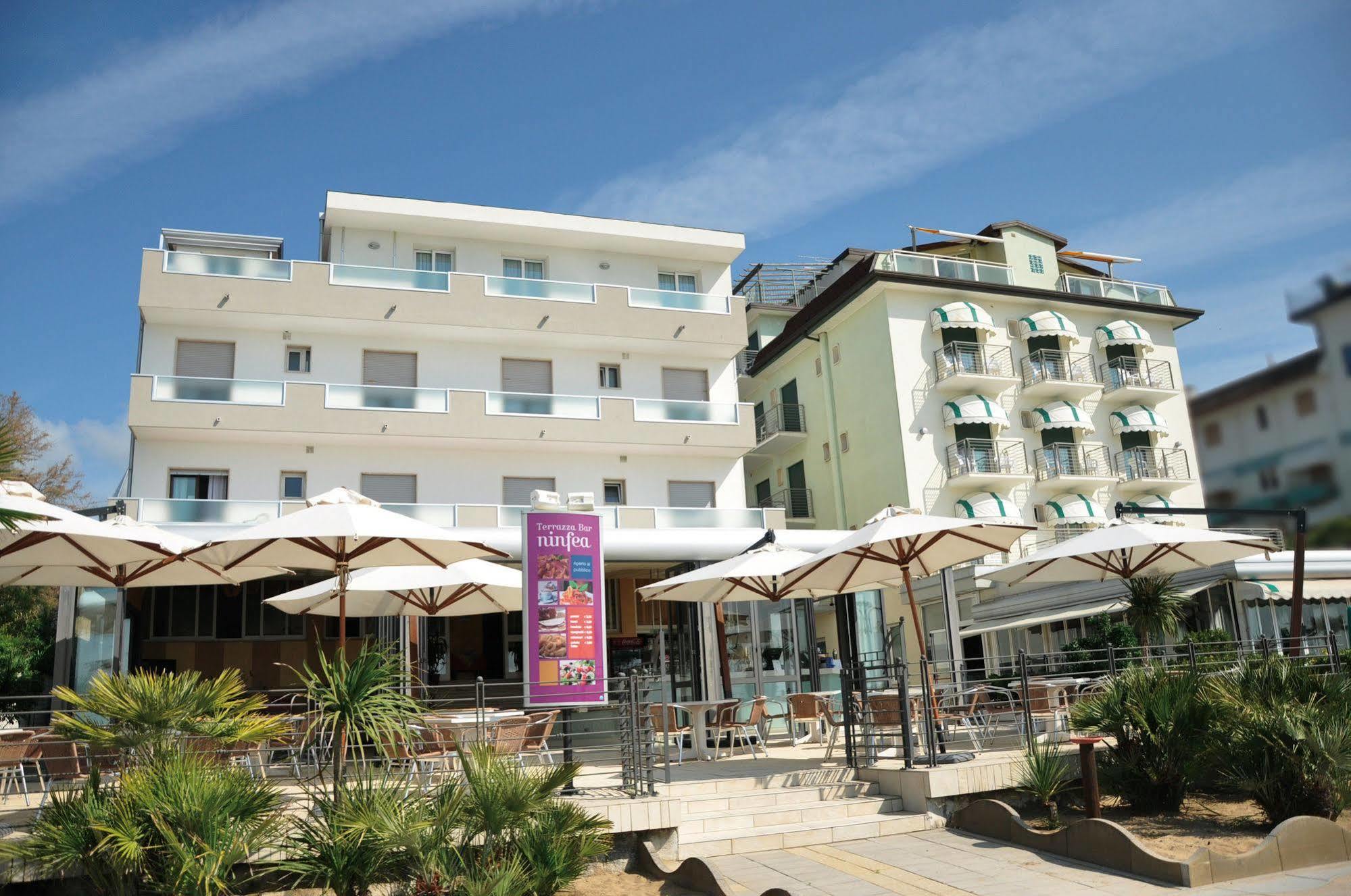 Hotel Columbia & Ninfea Lido di Jesolo Exterior foto